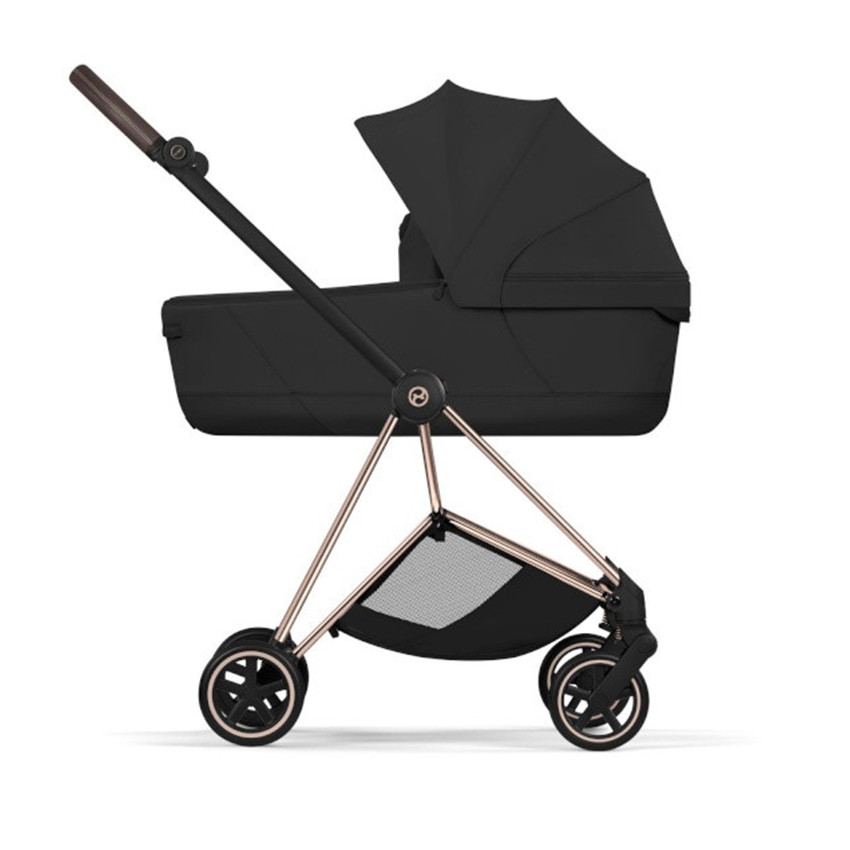 Draagmand opvouwbaar Luxe Mios/Coya Style Collection Sepia Black 