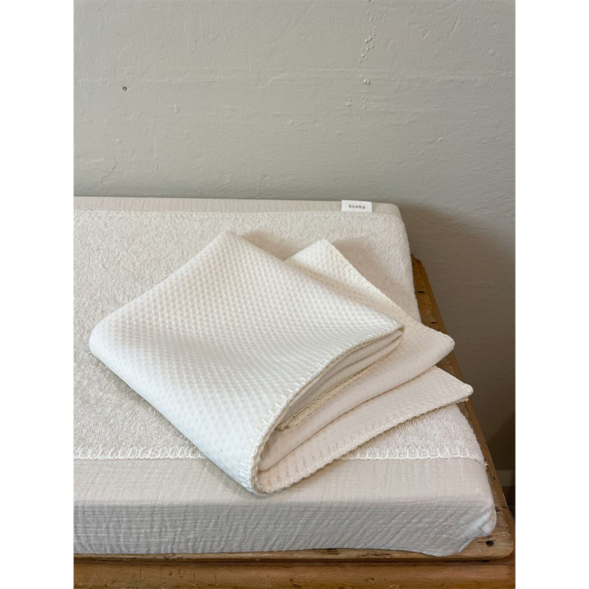 Beddeken katoen Elim Warm White 100x150cm TOG 0.6 