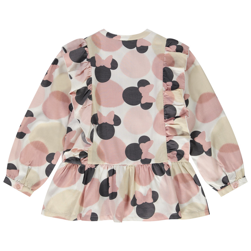 Tunique manches longues imprimé Minnie Disney pour fille 