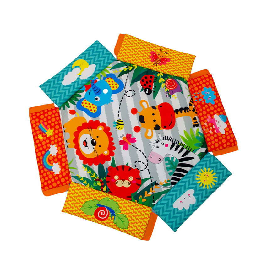 Tapis d'éveil avec balles  Carnaval de la jungle 