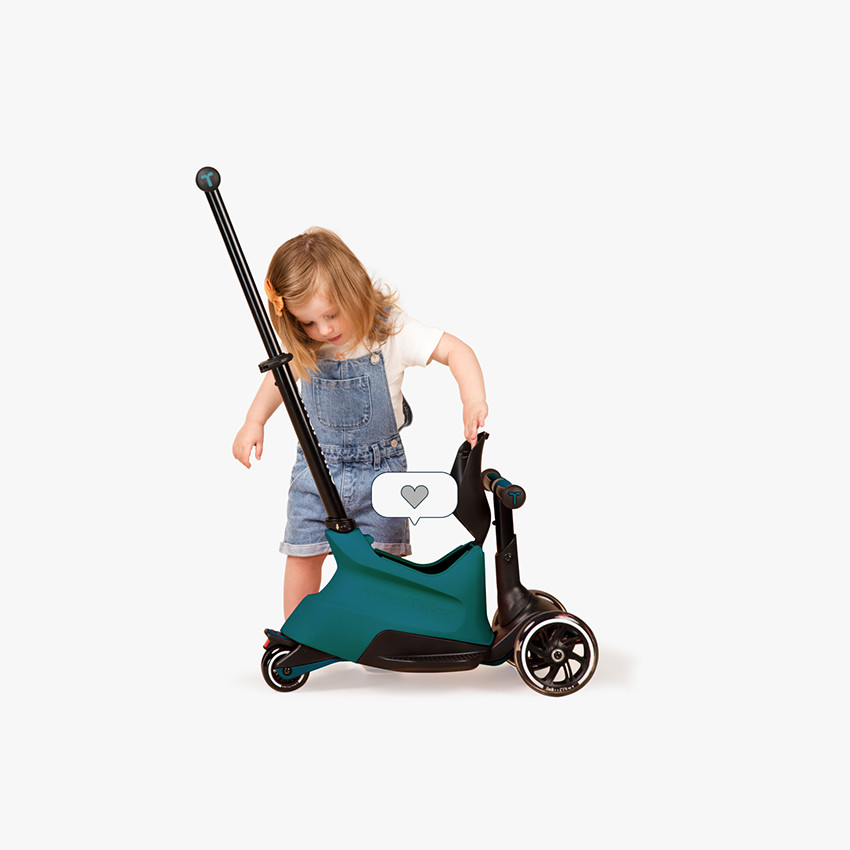 Scooter Xtend Ride On Trottinette 3-en-1 Cool Grey 12m-12ans  