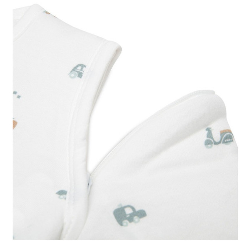 Slaapzak met afritsbare mouwen - On the go - 70 cm 