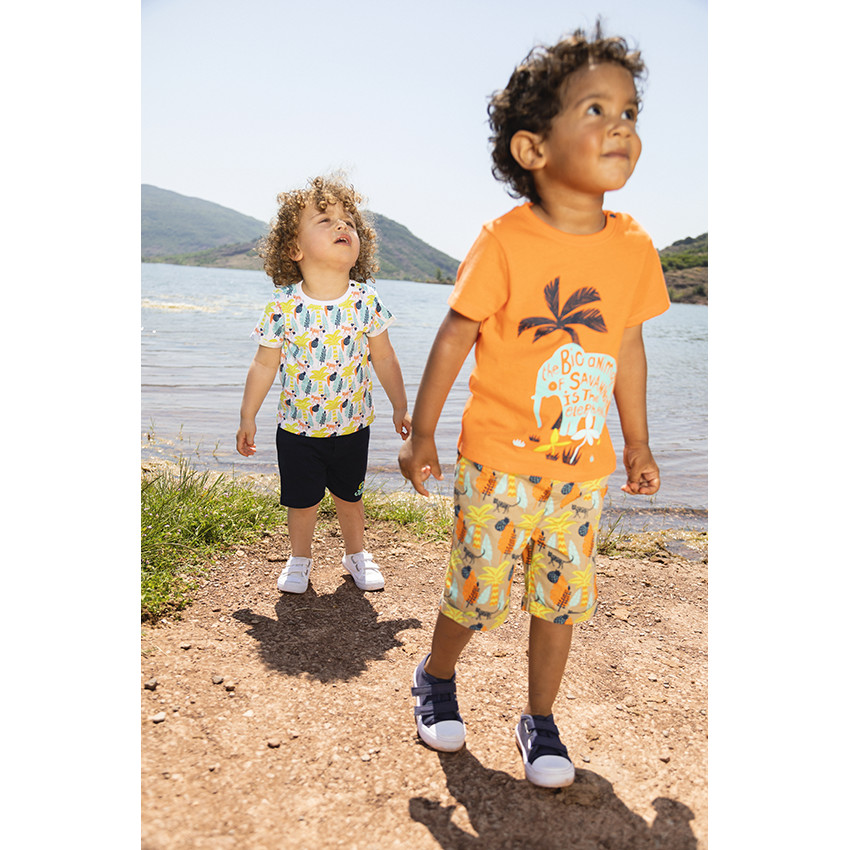 Bermuda imprimé jungle pour bébé garçon 