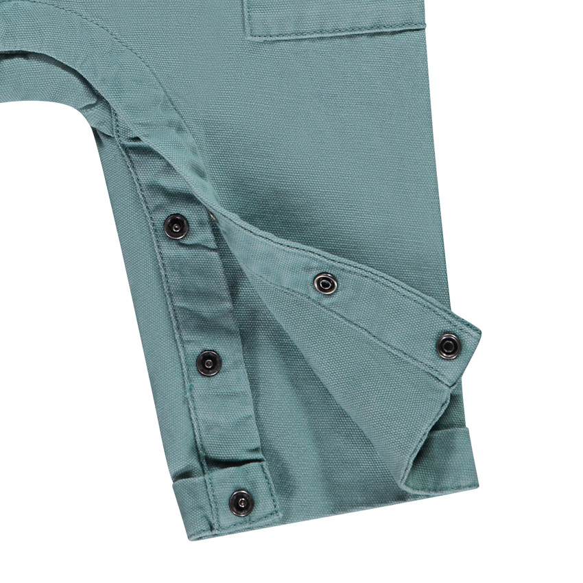 Ensemble salopette + t-shirt imprimé éléphants pour bébé garçon 