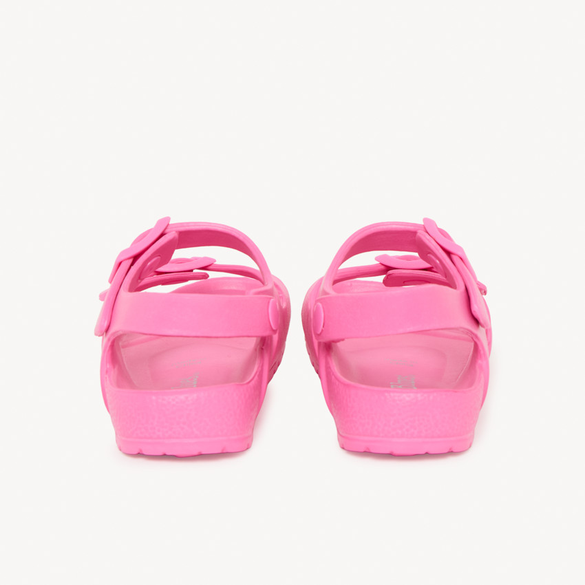 Sandales de plage souples à boucles pour fille 