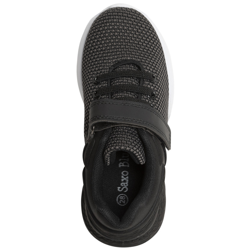 Kindersportschoenen voor jongens van netstof met tweekleurige zool 