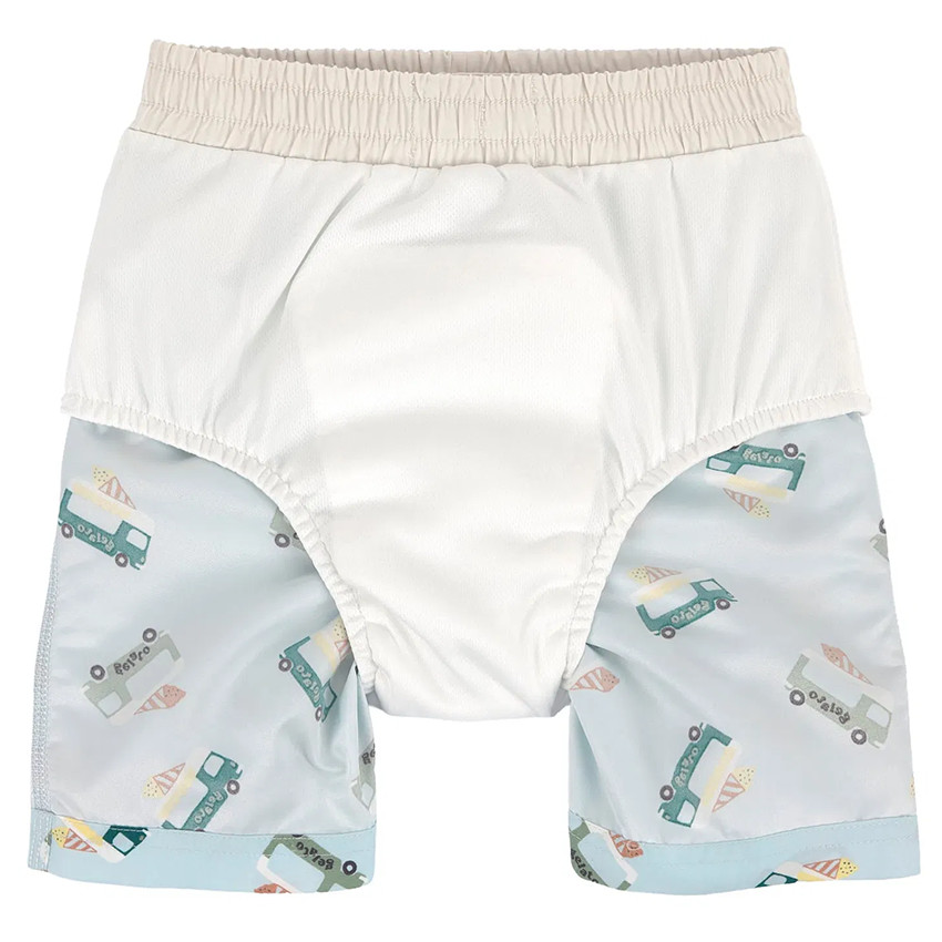 Short de bain T98 (25 à 36 mois) Ice Cream Truck/Illusion Blue 