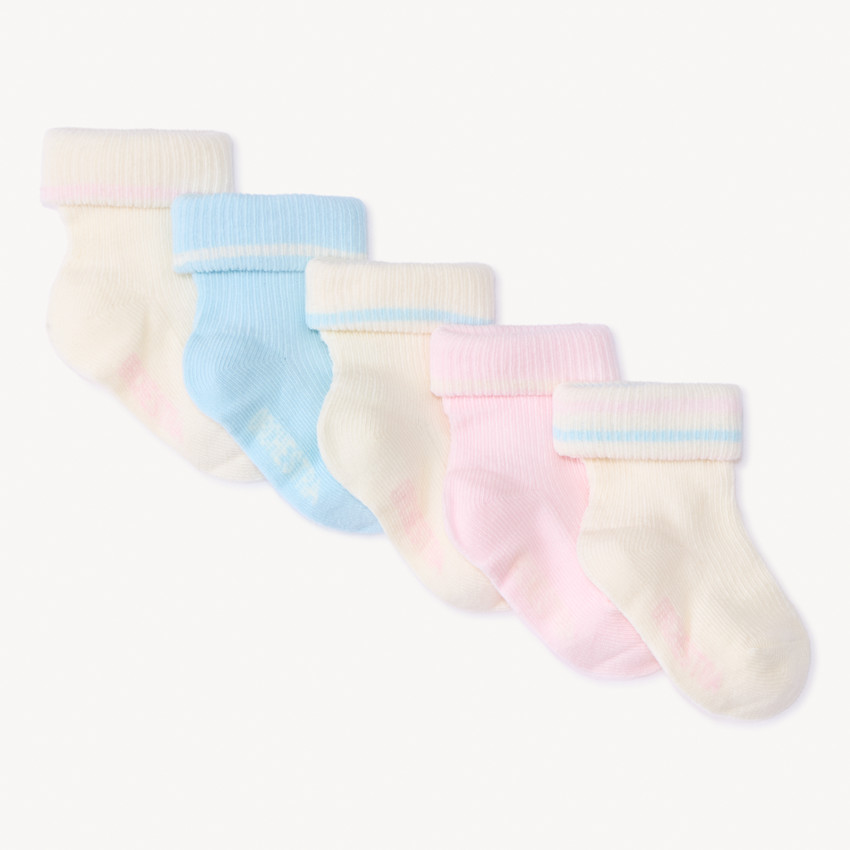 Set van 5 paren van normale sokken voor meisjes 