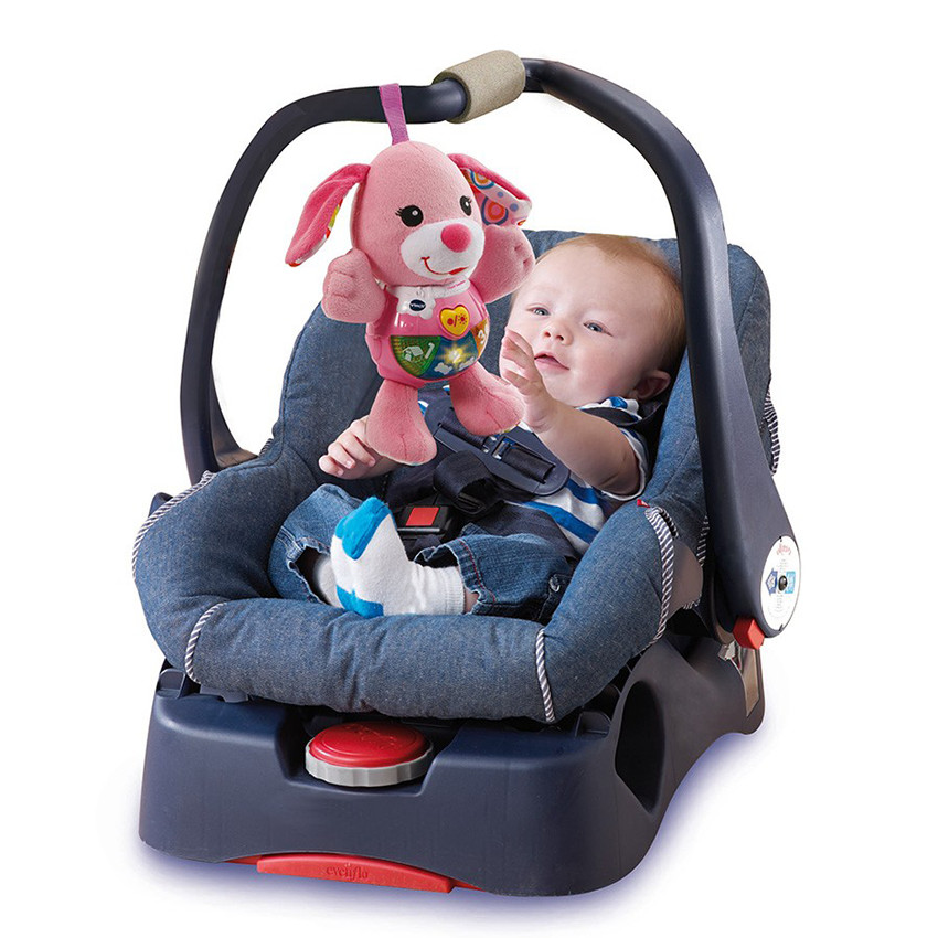 Peluche Chant'toutou Rose 