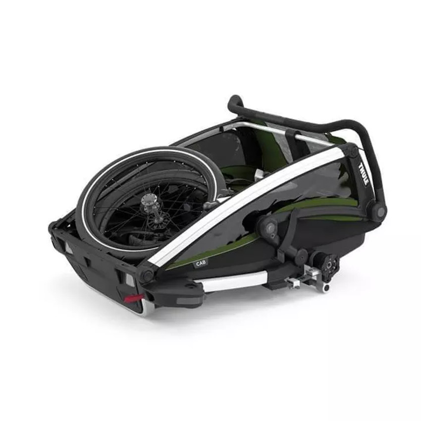 Chariot Vélo Cab 2 - Cypres Green  