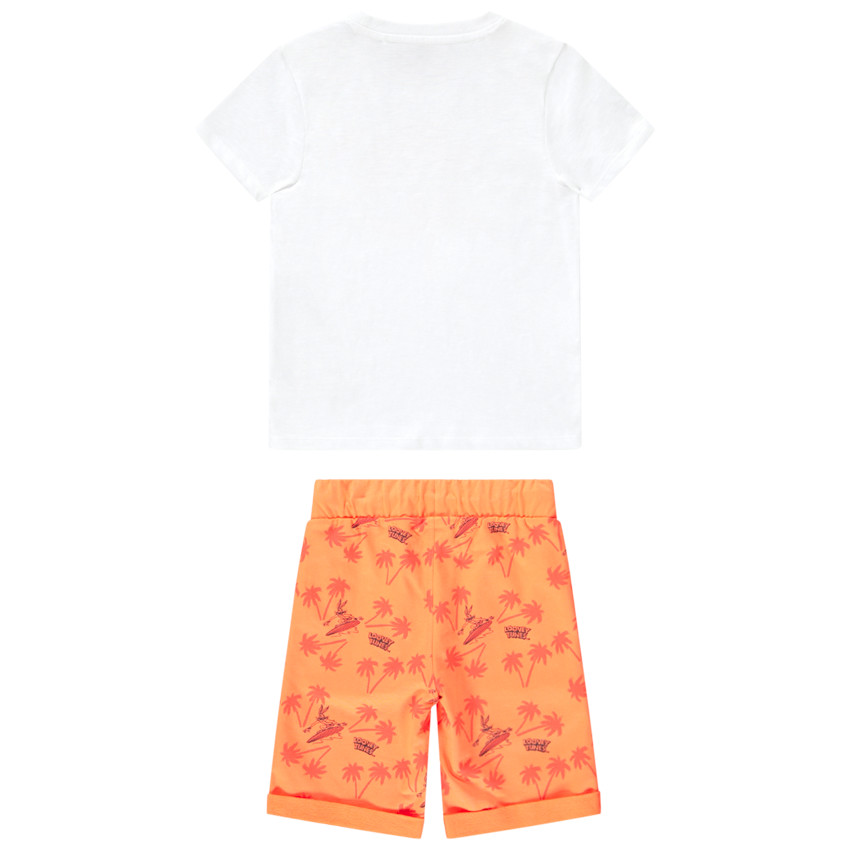 Ensemble de plage t-shirt + short print Bugs bunny Looney Tunes pour garçon 