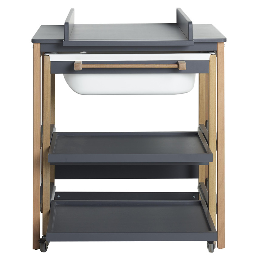 Badmeubel Smart Luiertafel + Bad Moonshadow Natural 