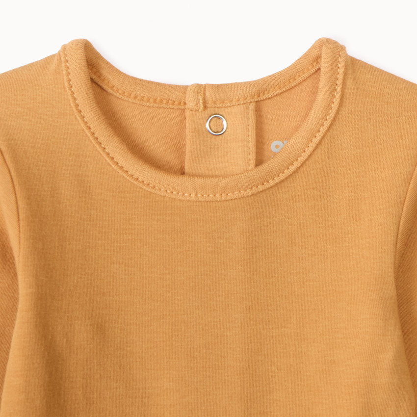 Lot de 3 bodies manches longues unies pour bébé garçon  