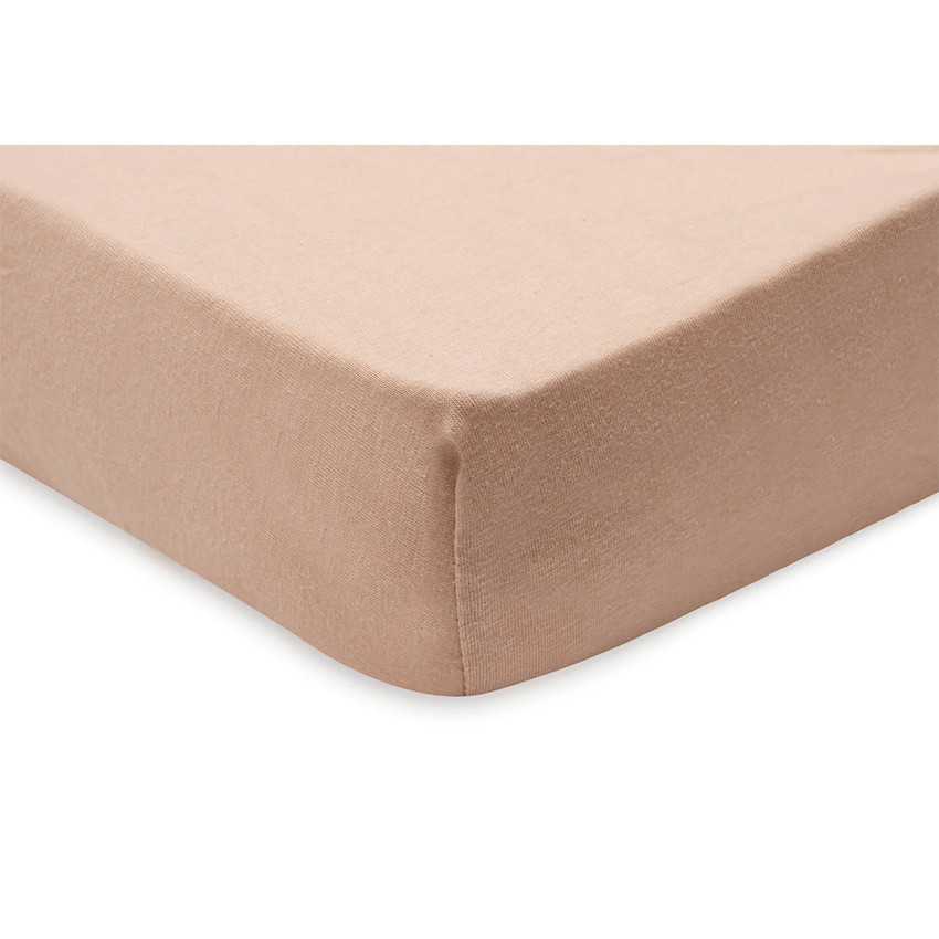 Lot de 2 draps housses berceau 50x90cm Blush/Wild Rose 