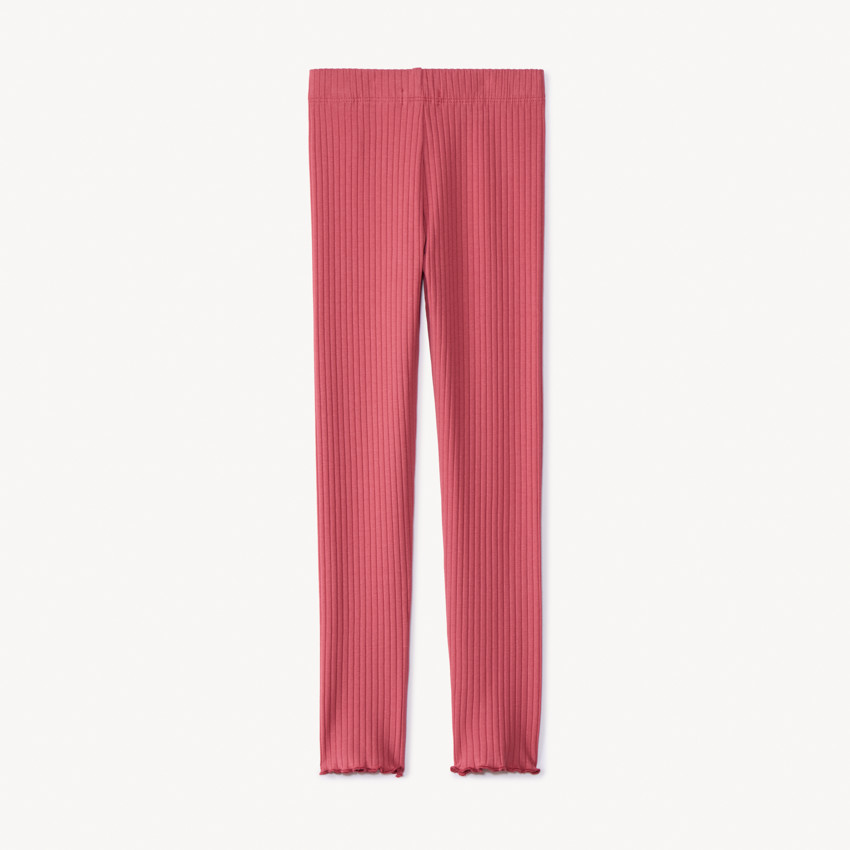 Legging effet côtelé avec nœud pour fille 