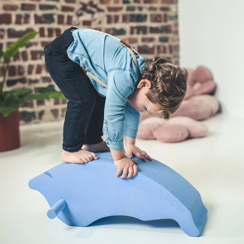 Dolfijn in schuim stimuleren creativiteit en motoriek Blauw 