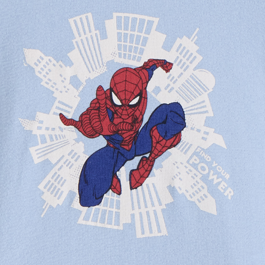 T-shirt manches longues Spider-man Marvel oversize garçon 