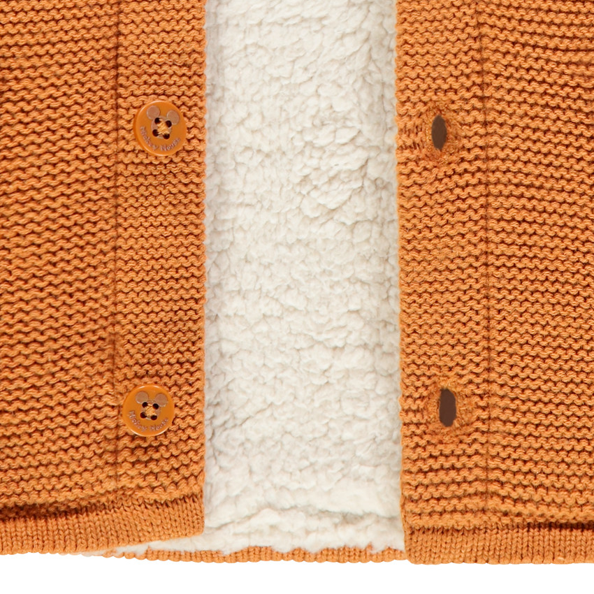 Veste à capuche en tricot pour bébé garçon 