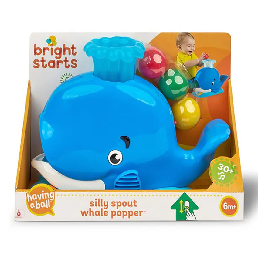 Baleine à balles Silly Spout Popper 