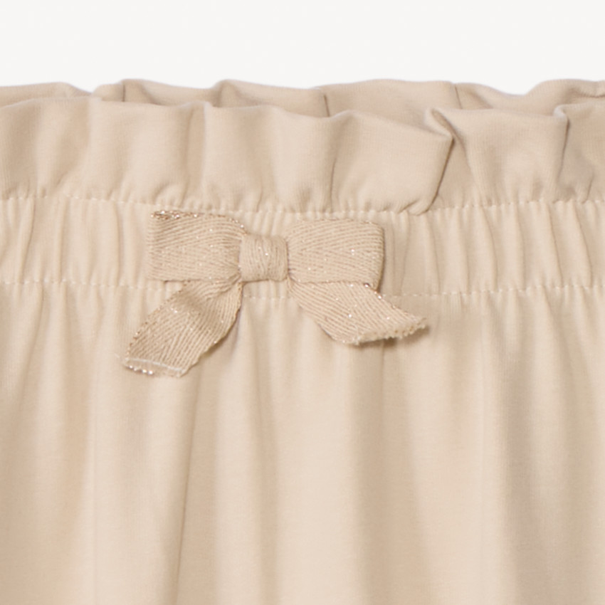 Jogging en molleton à taille volantée pour bébé fille 