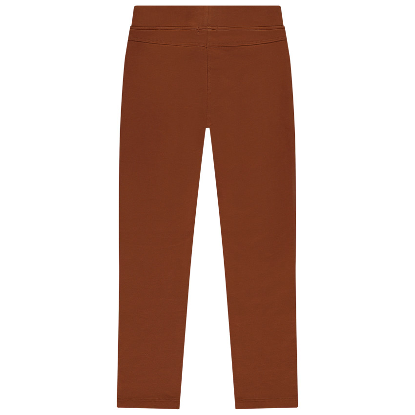 Jegging uni en molleton fille 