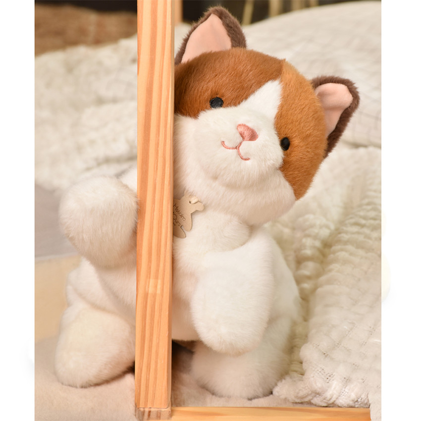 Peluche lestée Les P’tits Relax 30CM Chat 