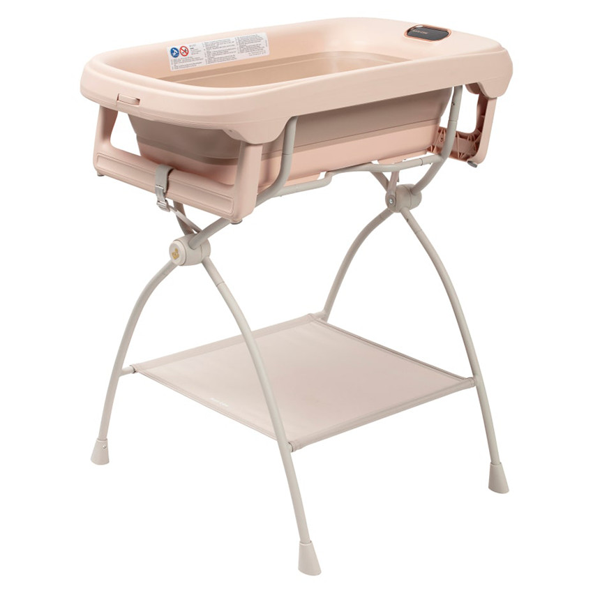 Baignoire Indigo Plus + coussin nouveau-né Sage Green 