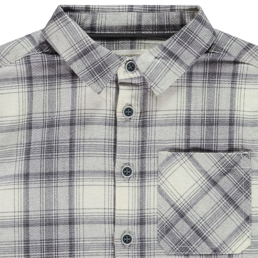 Chemise manches longues à carreaux pour garçon  