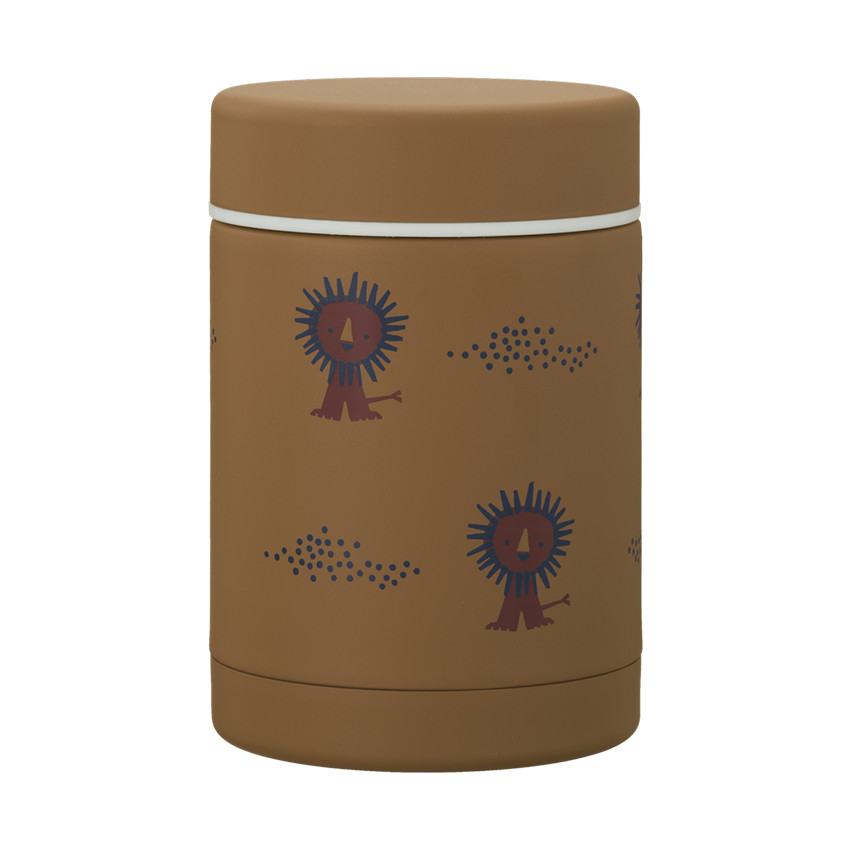 Pot alimentaire isotherme 300ml Lion Terracotta 