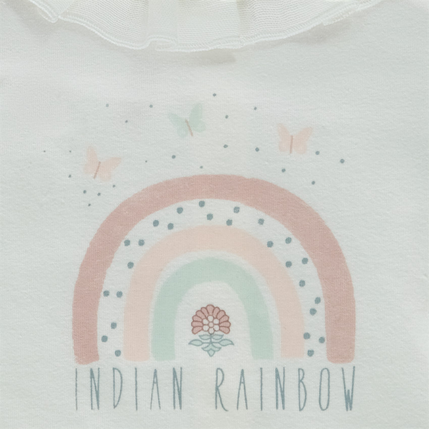 Ensemble 2 pièces avec bloomer à bretelles pour bébé fille 