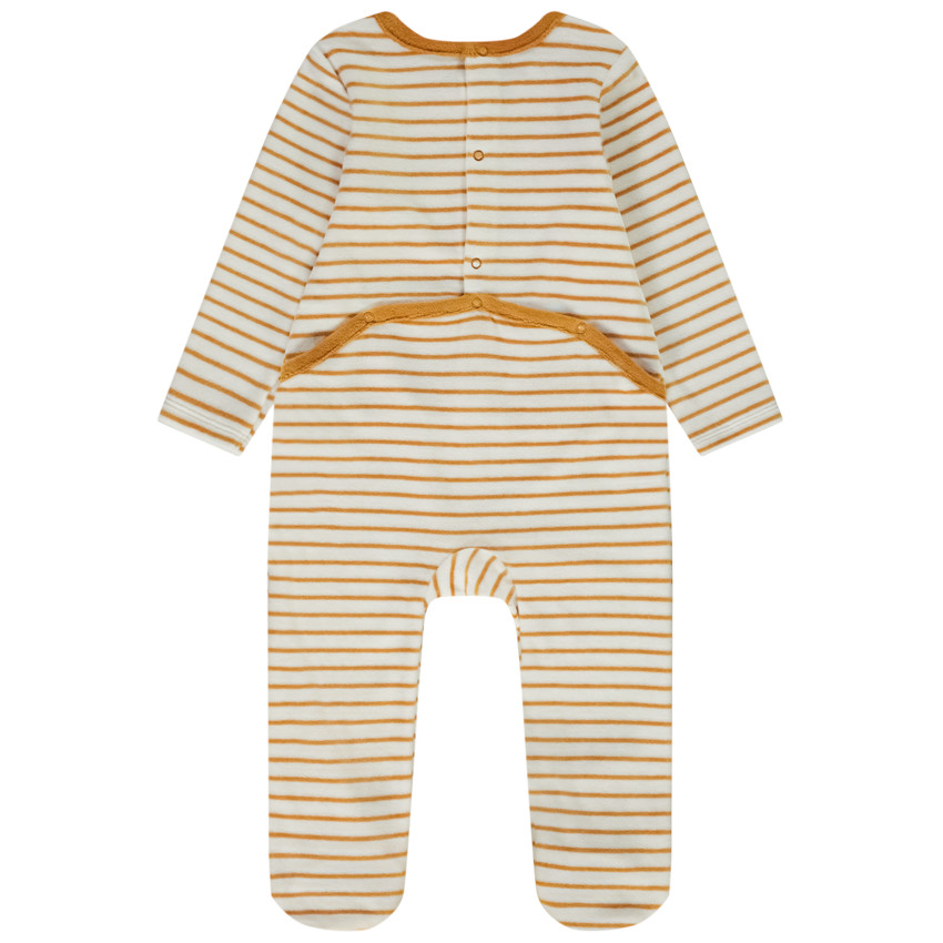 Pyjama gestreept Harry Potter Warner voor baby jongen met verschillende openingen afhankelijk van de leeftijd 