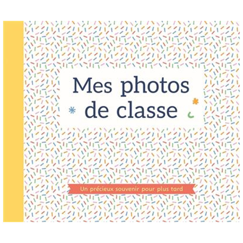 Album photo FR - Mes photos de classe - Confetti 