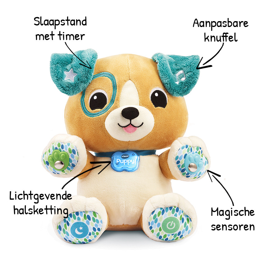 Mijn Interactieve Knuffelpuppy NL 
