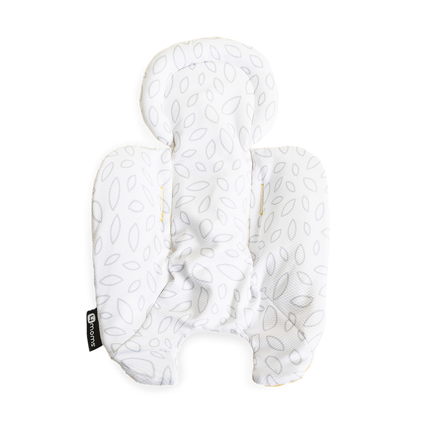 Insert nouveau-né réversible pour MamaRoo 5 en mesh jaune 