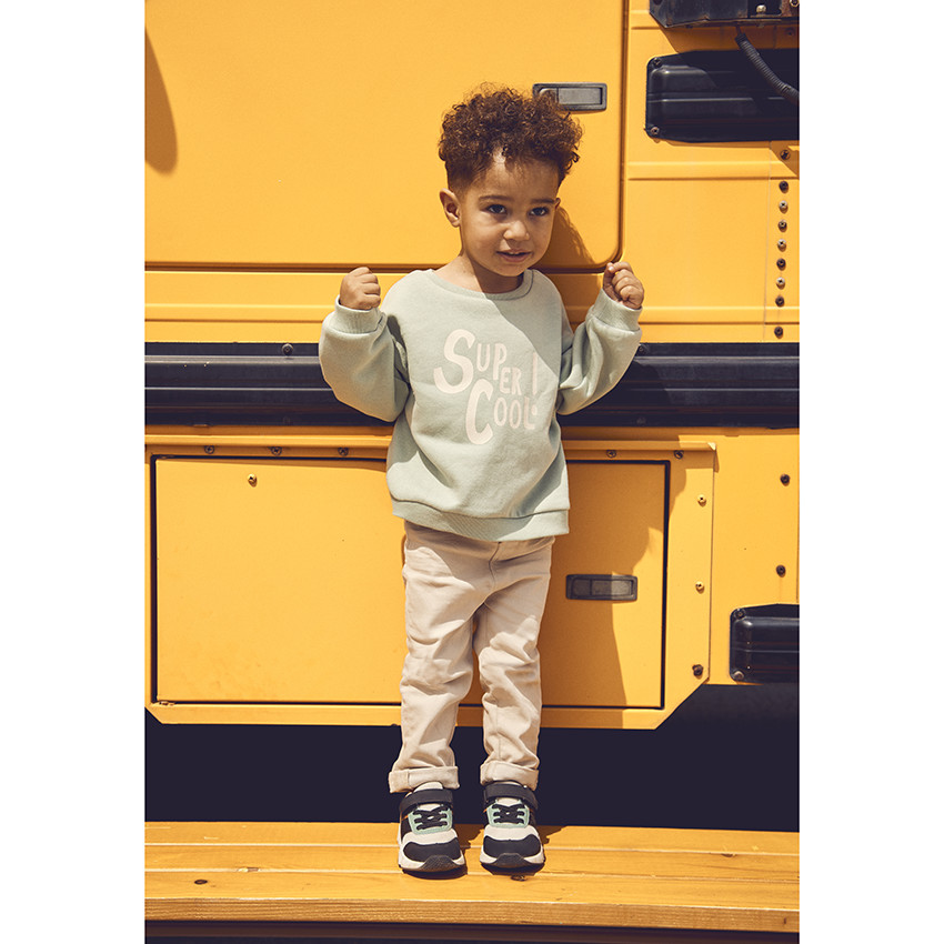 Sweat oversize print fantaisie pour bébé garçon 