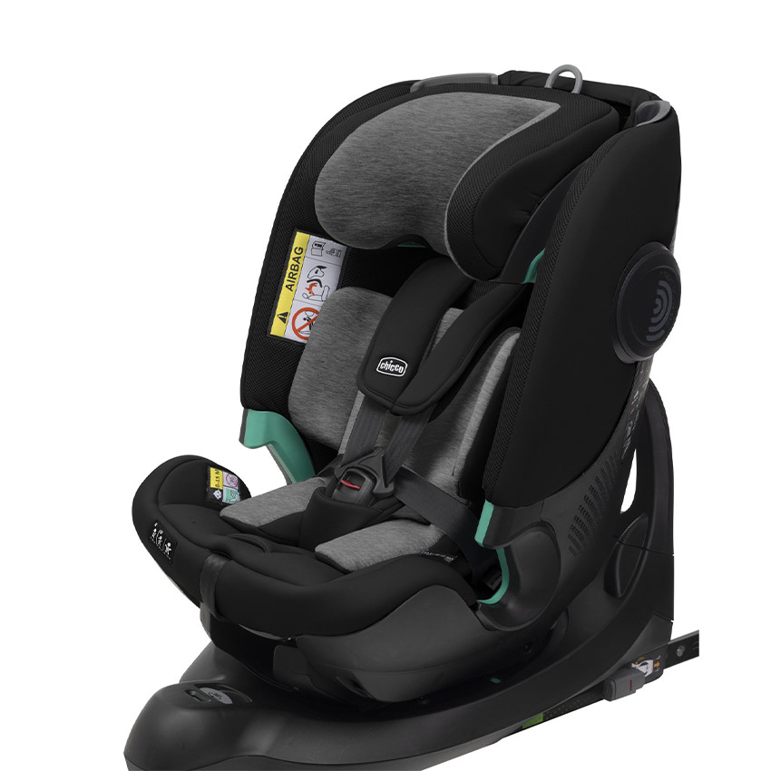 Siège-auto i-Size Fullseat 360 avec base et réducteur black satin 