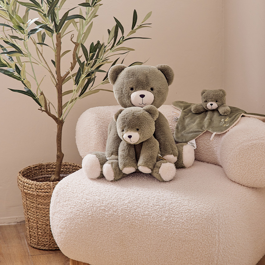 Petite peluche 25cm Orso l'ours kaki 