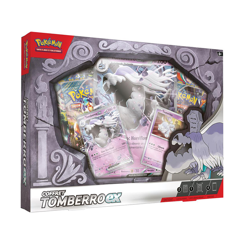 Coffret Pokémon Tomberro-EX 4 bossters 