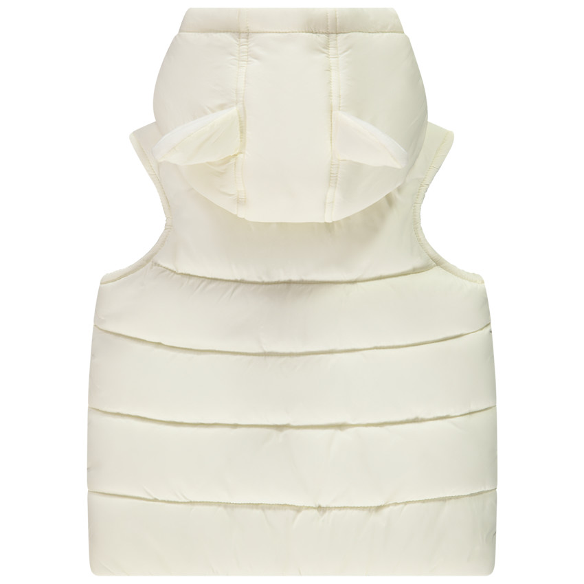 Doudoune sans manches ludique lapin pour bébé fille 