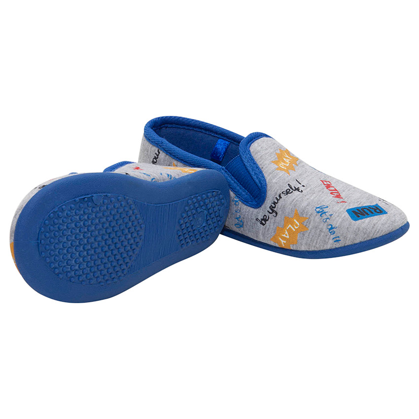 Chaussons bas en jersey avec motif printé all-over 