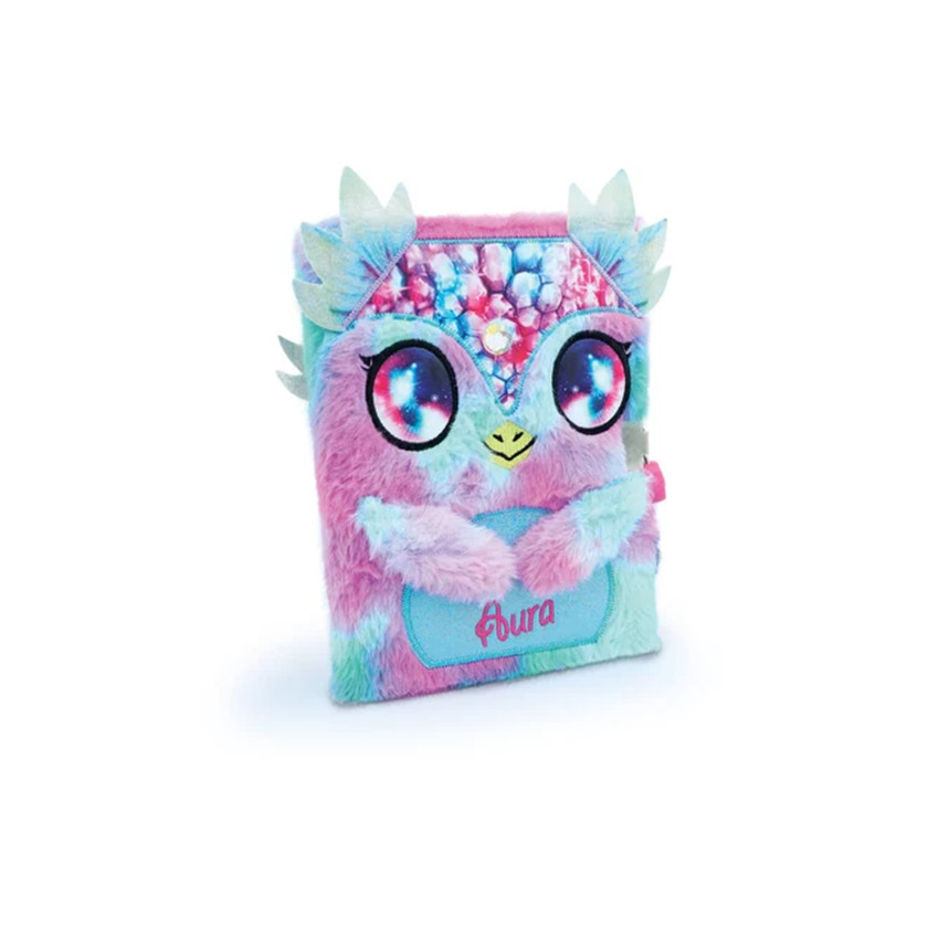 Journal intime peluche Fuzzy Diary Aura  