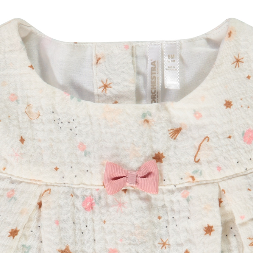 Set van 3 stuks met fantasieprint voor baby meisjes 