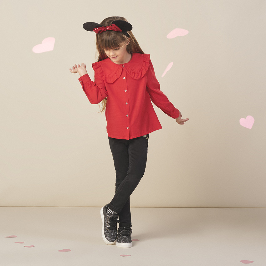 Serre-tête Minnie Disney avec noeud en sequins 