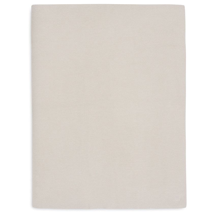 Couverture berceau 75x100cm Tricot Basic Knit Oatmeal 