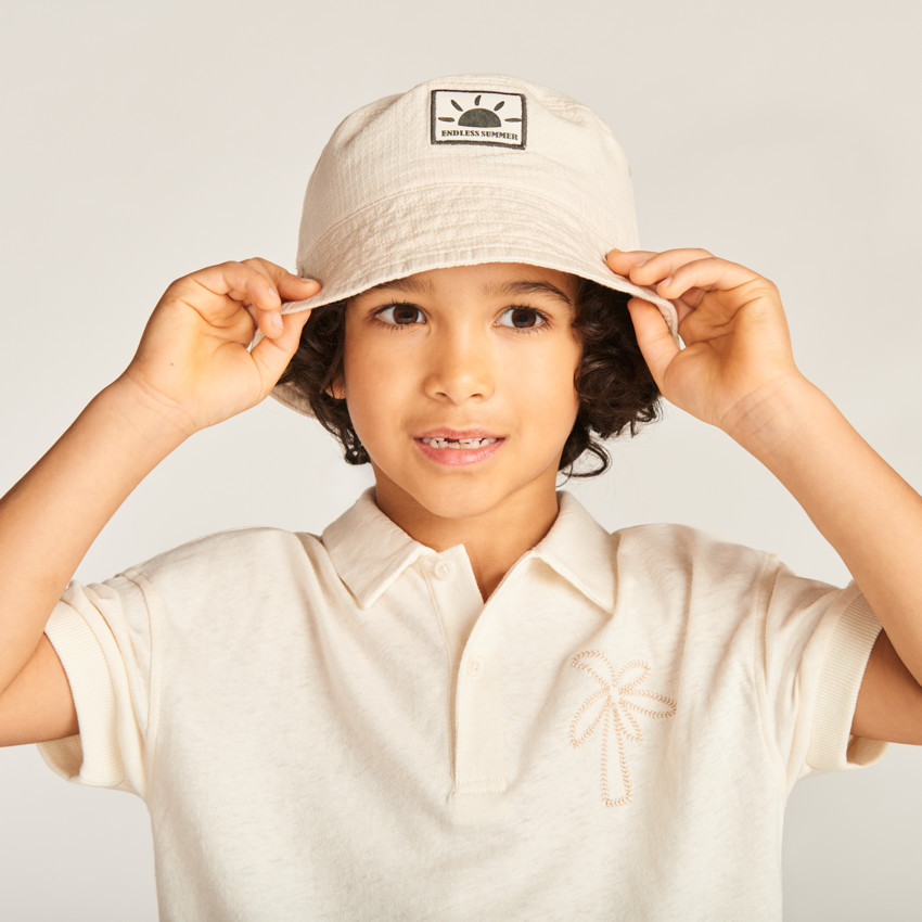 Bob unie met zonborduursel voor jongens 