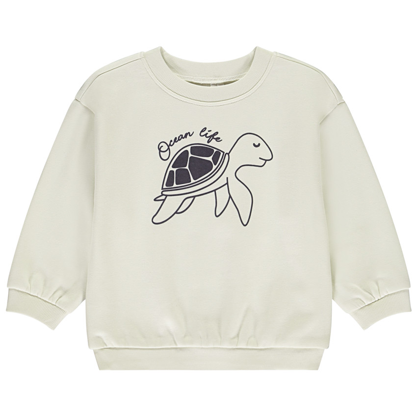 Sweat molleton oversize printé pour bébé garçon 