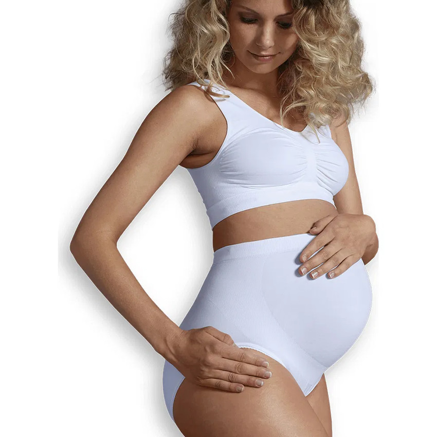 S - Culotte de maintien sans coutures Blanc 