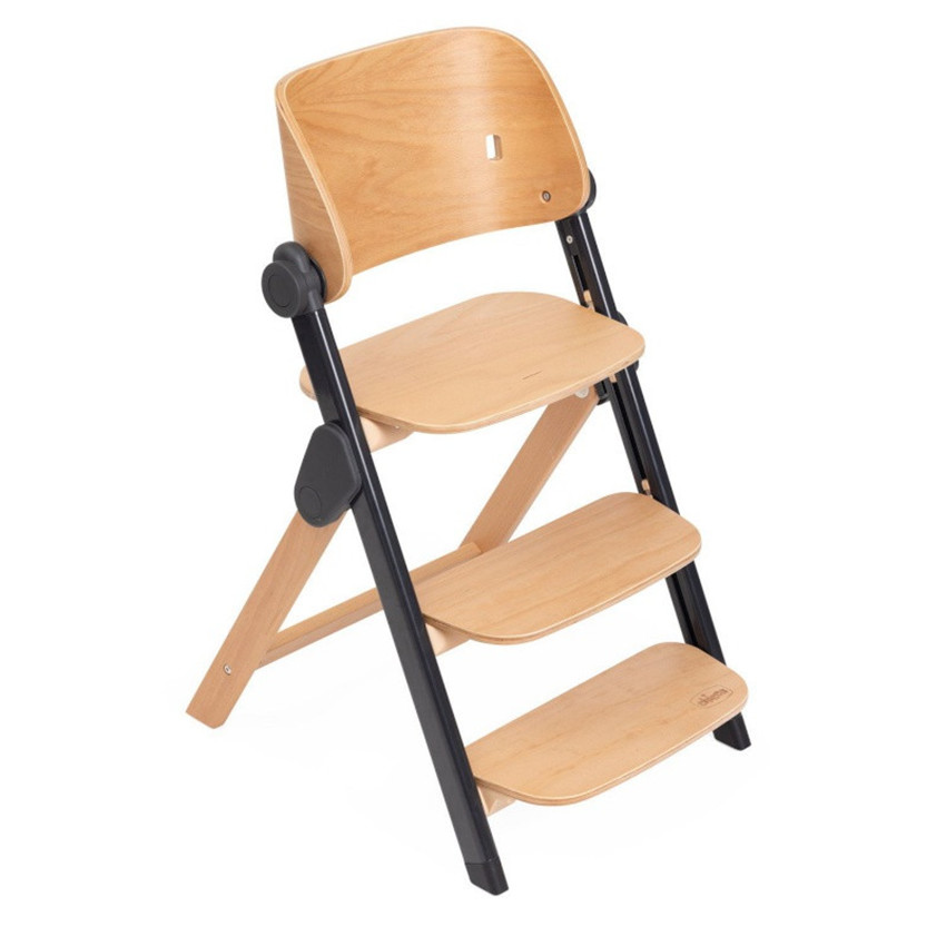 Hoge stoel Meraviglia meegroeiend & verstelbaar Ebony 