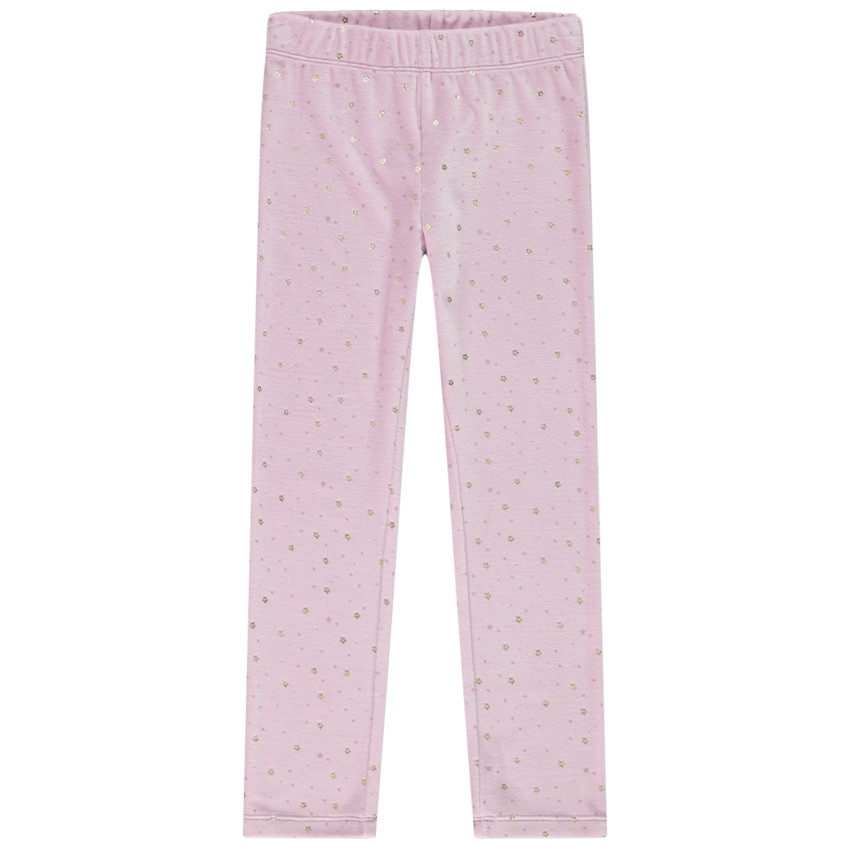 Pyjama 2 pièces en velours avec print licorne pour fille 