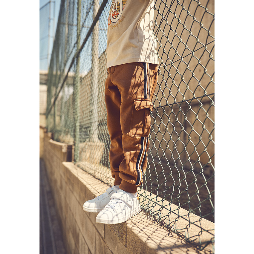 Pantalon de jogging à poches cargo pour garçon 